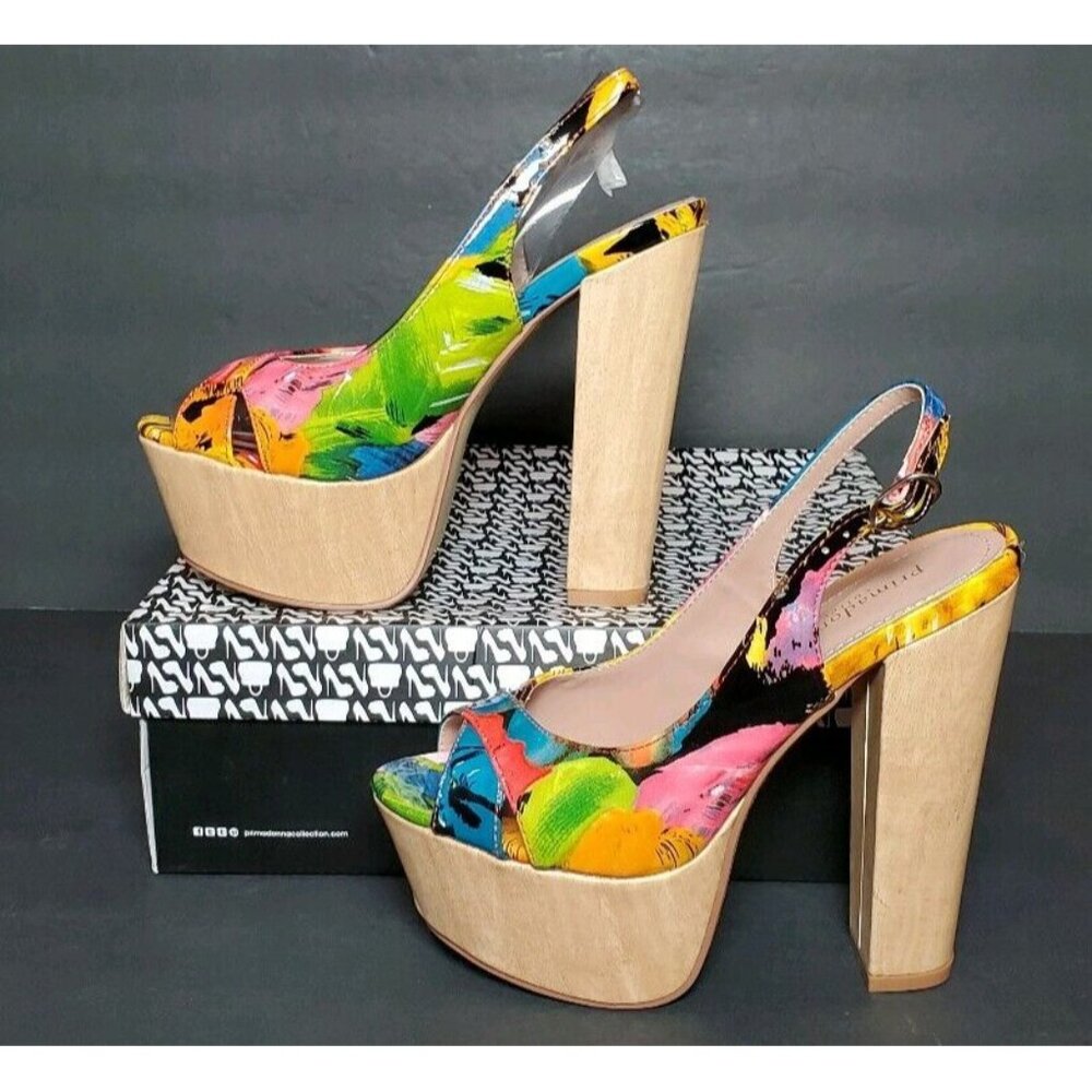 PRIMADONNA COLLECTION WOMEN'S EURO Sized FLORAL MULTICOLOR NEW / BOX 90322